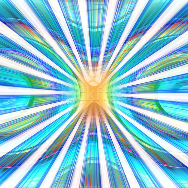 Abstrakten Wirbel hellen lebendig Farben Hintergrund Stock foto © ArenaCreative