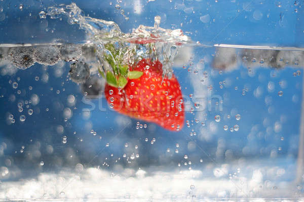 Summer Berries Plunging Stock photo © ArenaCreative