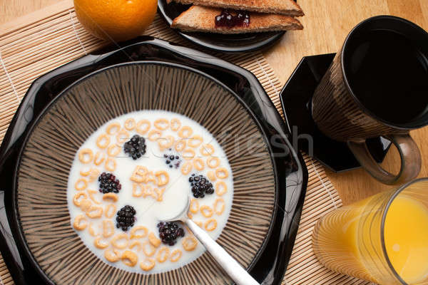 Stock photo: BAD DAY Spelled In Cereal Letters