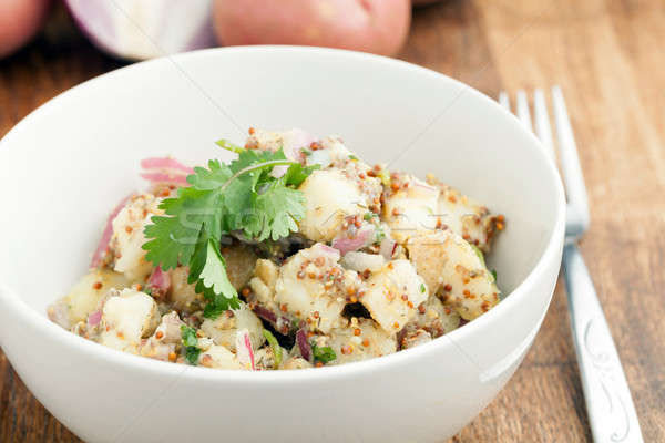 Bowl of Potato Salad Stock photo © arenacreative