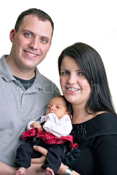 Mother and Father With Their Baby Stock photo © ArenaCreative