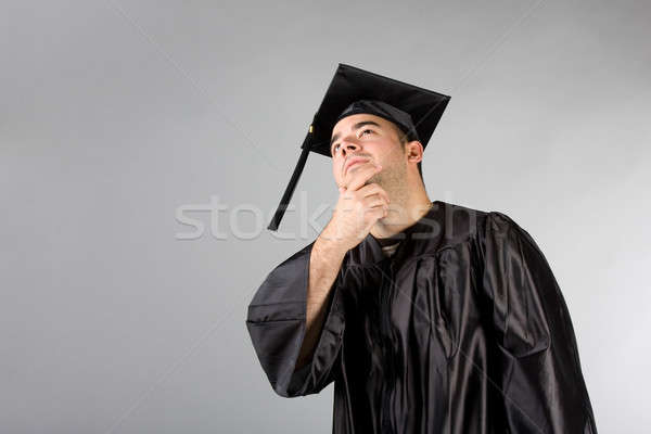 Graduate Thinking Stock photo © ArenaCreative