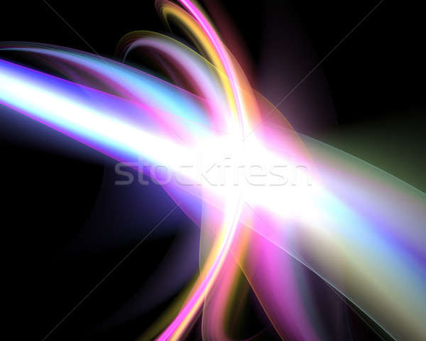 Flowing Swoosh Layout Stock photo © ArenaCreative