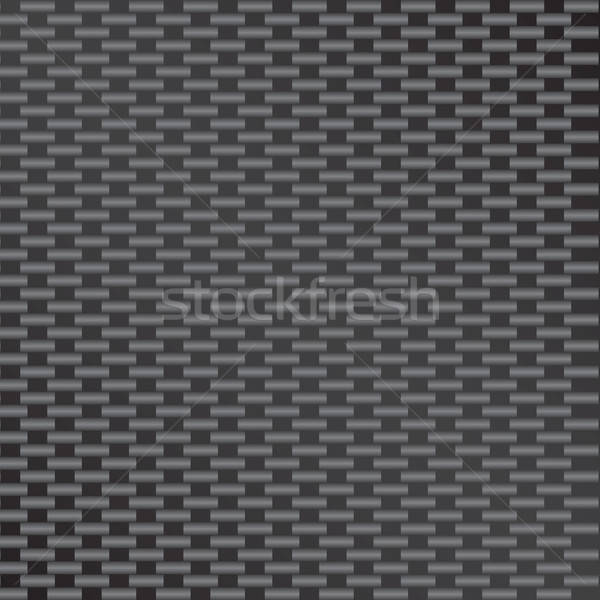 Vector fibra de carbono versión popular material Foto stock © ArenaCreative