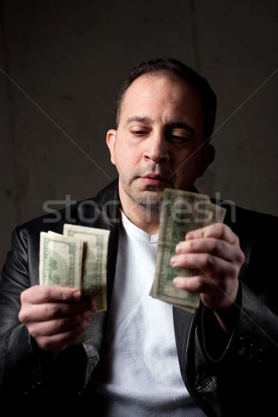 Man Counting His Money Stock photo © ArenaCreative