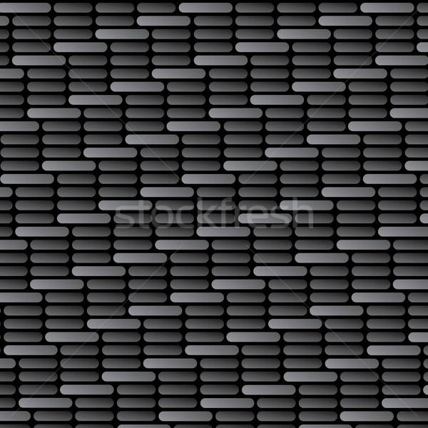 Fibra de carbono padrão ilustração textura vetor formato Foto stock © ArenaCreative