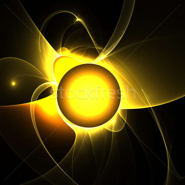 Golden Solar Sphere Stock photo © ArenaCreative