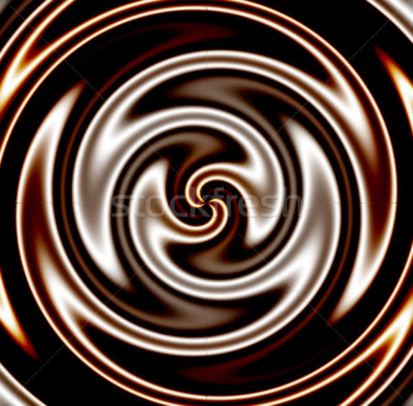 Dark Chocolate Swirl Stock photo © ArenaCreative