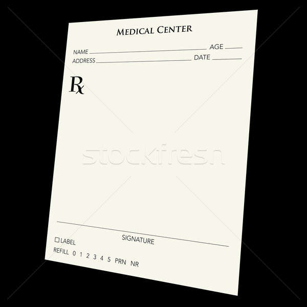 prescription pad Stock photo © ArenaCreative