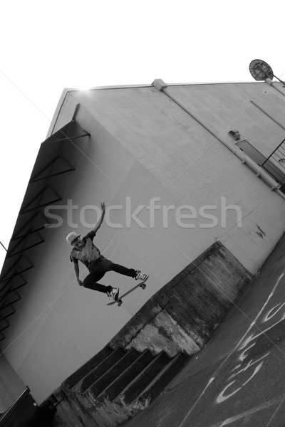 Skateboarder Airborne Stock photo © ArenaCreative