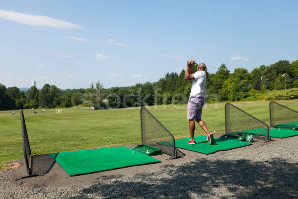 Golfing at the Range Stock photo © ArenaCreative