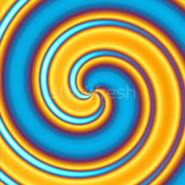 Hypnotischen Wirbel schauen abstrakten Stock foto © ArenaCreative
