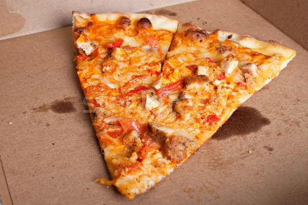Leftover Pizza Stock photo © ArenaCreative