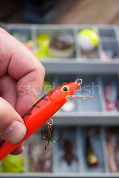 Fishing Lure Selection Stock photo © ArenaCreative