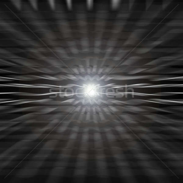 Glühend Wirbel Zentrum abstrakten Licht Stock foto © ArenaCreative