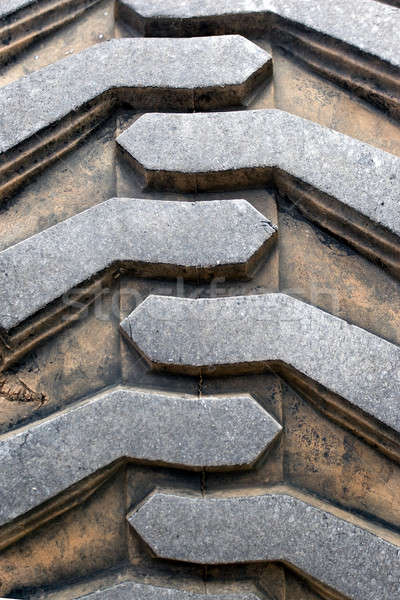 Tractor Tire Tread Stock photo © ArenaCreative