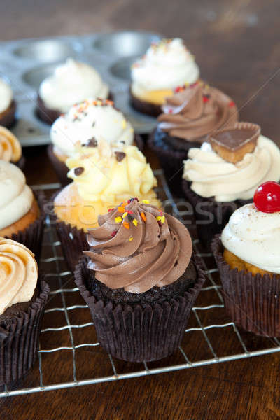 Tasty Cupcakes Stock photo © ArenaCreative