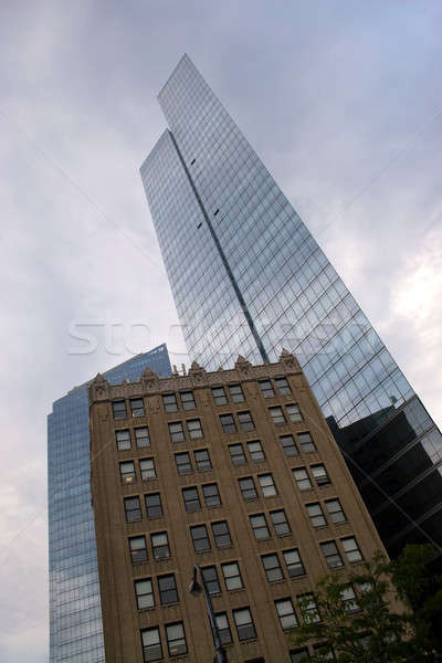 Stadt groß Gebäude alten modernen Business Stock foto © ArenaCreative