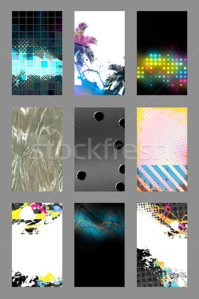 Business Card Templates Collection Stock photo © ArenaCreative