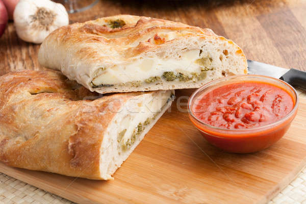 Stromboli Stuffed Bread Stock photo © arenacreative