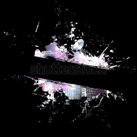Grungy Splatter Layout Stock photo © ArenaCreative