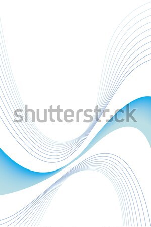Abstract Blue Swirls Stock photo © ArenaCreative