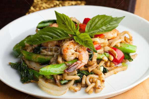 Thai Shrimp Stir Fry Stock photo © arenacreative