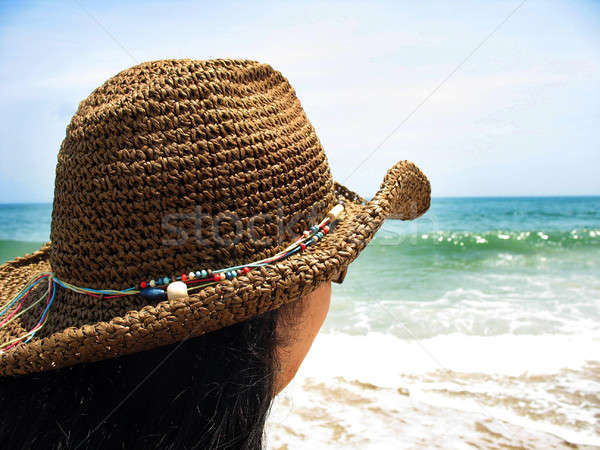 Stock photo: beach girl