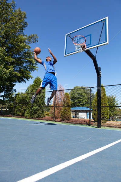 Basketball Slam Dunker Stock photo © ArenaCreative