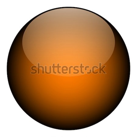 ベクトル 3D オレンジ 球 することができます ストックフォト © ArenaCreative