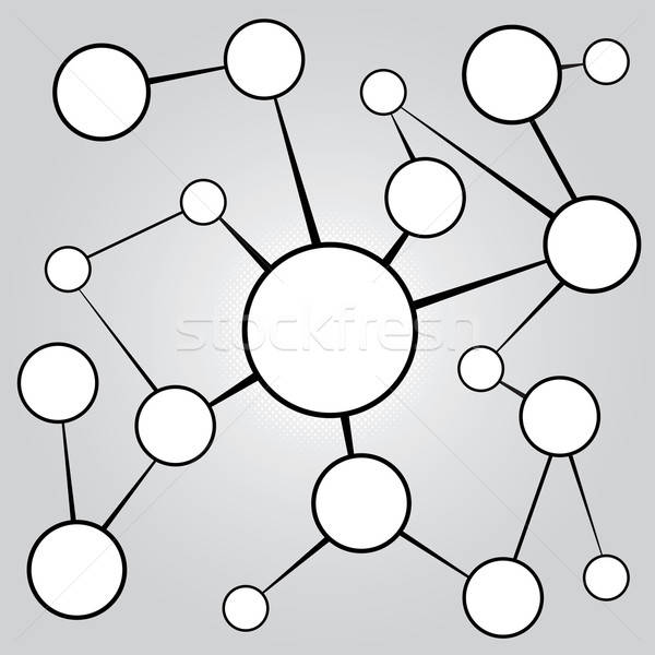 Social Media Networking Chart Stock photo © ArenaCreative