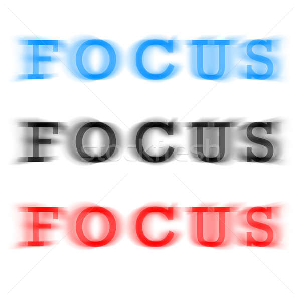 Focus Stock photo © ArenaCreative