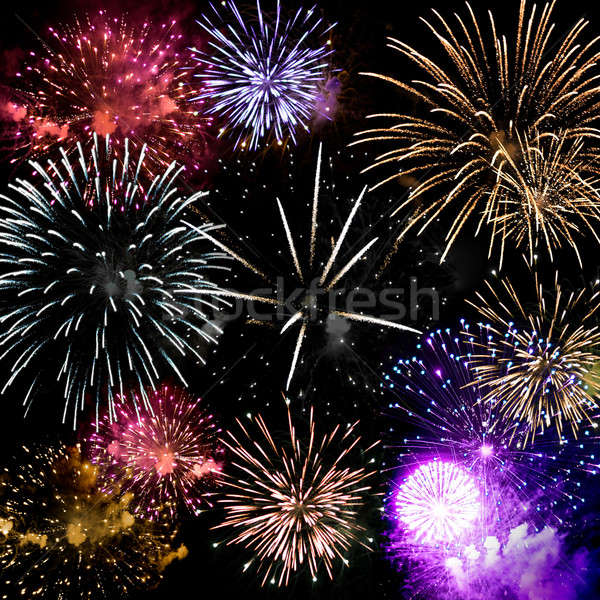 Fireworks Grand Finale Stock photo © ArenaCreative