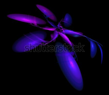 вентилятор лезвия 3D фрактальный иллюстрация Сток-фото © ArenaCreative