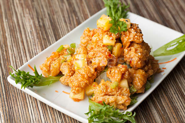 Thai Fried Calamari Stock photo © arenacreative