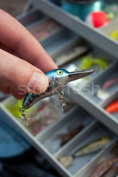 Choosing the Right Fishing Lure Stock photo © ArenaCreative