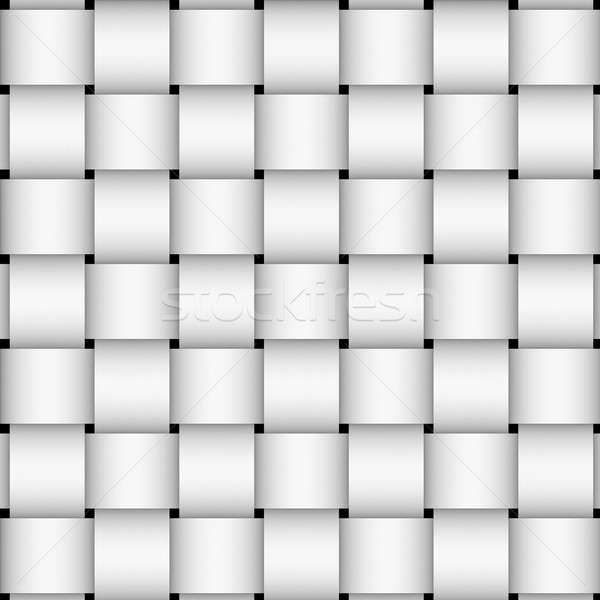 White basket weave Stock photo © ArenaCreative