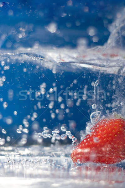 Strawberry Splash Stock photo © ArenaCreative