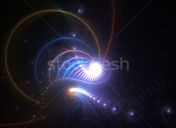 Rainbow Fractal Stock photo © ArenaCreative