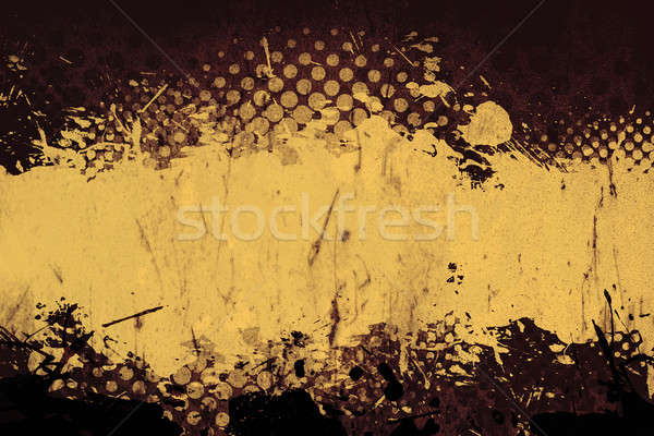 Sujo enferrujado traçado resistiu metálico Foto stock © ArenaCreative