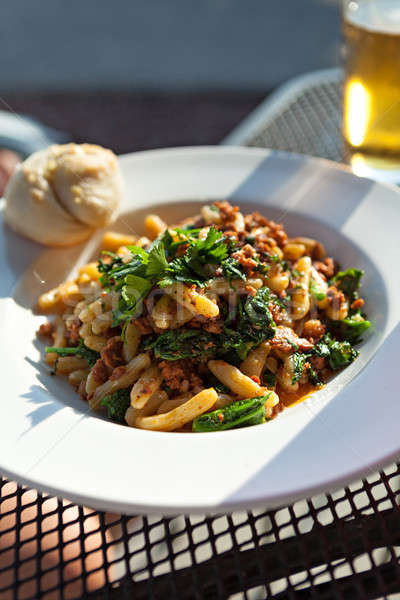 Sausage Broccoli Rabe Dish Stock photo © arenacreative