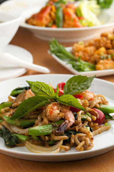 Variety of Thai Food Dishes Stock photo © ArenaCreative