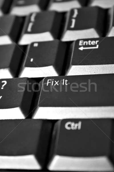キー コンピュータのキーボード 特別 いい マルウェア コンピュータ ストックフォト © ArenaCreative