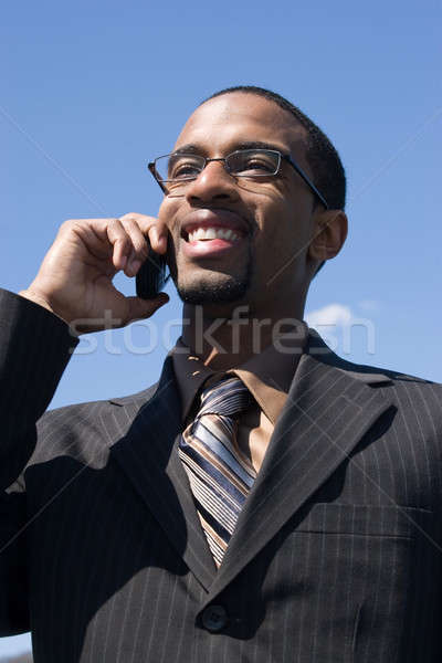 Man On the Phone Stock photo © ArenaCreative