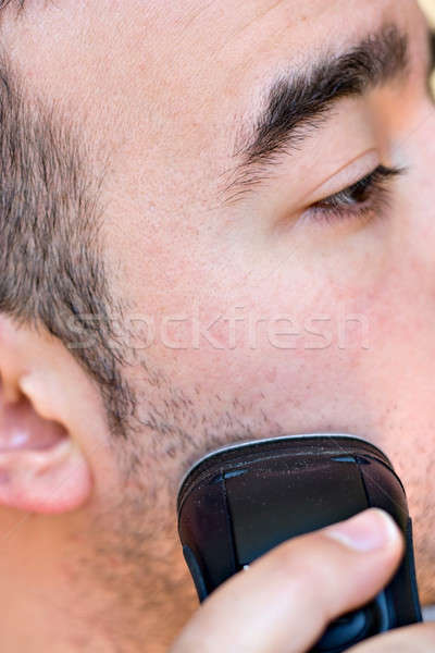 Man Shaving Stock photo © ArenaCreative