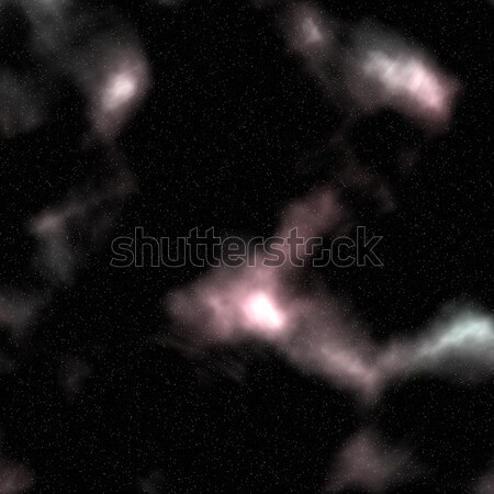 Stea câmp galaxii realist uita nebuloasa Imagine de stoc © ArenaCreative