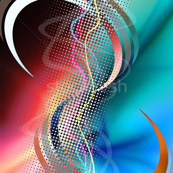 Graphic Audio Waveform Stock photo © ArenaCreative