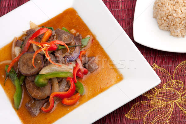 Thai Food Stir Fry Stock photo © ArenaCreative
