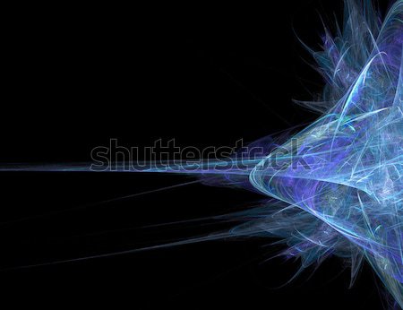 Funky abstract Blauw fractal groot Stockfoto © ArenaCreative