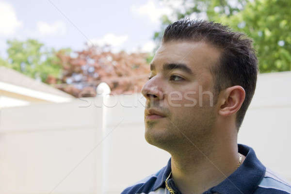 Man In Deep Thought Stock photo © ArenaCreative